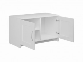 Тумба СИРИУС двухдверная низкая, цвет белый в Кунгуре - kungur.ok-mebel.com | фото 2