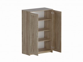 Тумба СИРИУС двухдверная высокая, цвет Дуб Сонома в Кунгуре - kungur.ok-mebel.com | фото 3