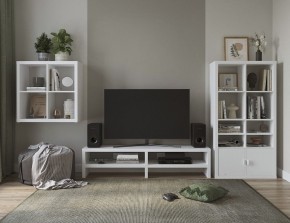 ТВ-тумба Энкель ТВ16, тамбурат, цвет белый в Кунгуре - kungur.ok-mebel.com | фото 4