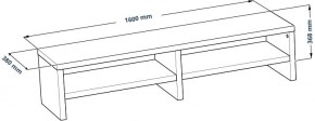 ТВ-тумба Энкель ТВ16, тамбурат, цвет дуб беленый в Кунгуре - kungur.ok-mebel.com | фото 3