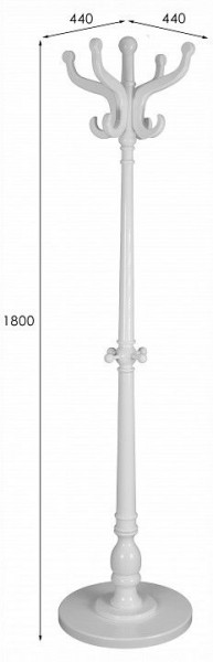 Вешалка-стойка В 1Н в Кунгуре - kungur.ok-mebel.com | фото 7