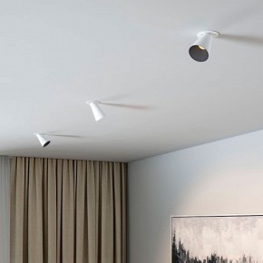 Встраиваемый светильник Elektrostandard Bell 25097/LED 8W 3000K белый в Кунгуре - kungur.ok-mebel.com | фото 4