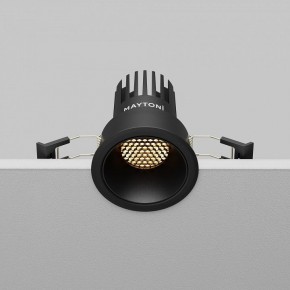 Встраиваемый светильник Maytoni Dip DL115-10W-2.7K-B в Кунгуре - kungur.ok-mebel.com | фото 7