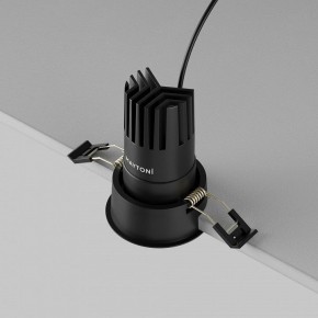 Встраиваемый светильник Maytoni Dip DL116-10W-2.7K-B в Кунгуре - kungur.ok-mebel.com | фото 6