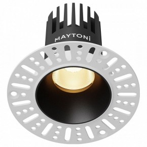 Встраиваемый светильник Maytoni Dip DL119-10W-2.7K-TRS-B в Кунгуре - kungur.ok-mebel.com | фото
