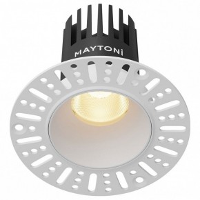 Встраиваемый светильник Maytoni Dip DL119-10W-2.7K-TRS-W в Кунгуре - kungur.ok-mebel.com | фото