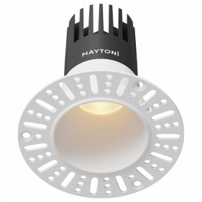 Встраиваемый светильник Maytoni Dip DL120-10W-2.7K-TRS-W в Кунгуре - kungur.ok-mebel.com | фото