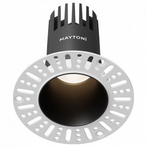 Встраиваемый светильник Maytoni Dip DL120-10W-4K-TRS-B в Кунгуре - kungur.ok-mebel.com | фото