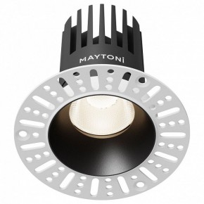 Встраиваемый светильник Maytoni Dip DL121-15W-4K-TRS-B в Кунгуре - kungur.ok-mebel.com | фото