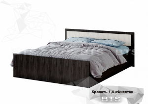 "Фиеста" кровать 1,4м LIGHT в Кунгуре - kungur.ok-mebel.com | фото 2