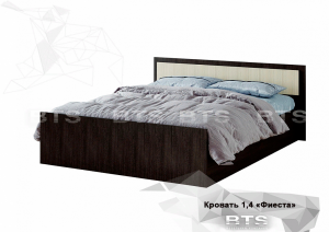 "Фиеста" кровать 1,4м LIGHT в Кунгуре - kungur.ok-mebel.com | фото 1