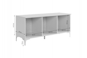 ЗЕФИР Гостиная К2 (белое дерево/черный муар) в Кунгуре - kungur.ok-mebel.com | фото 5