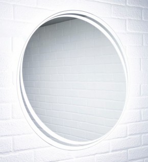 Зеркало Берг 700х700 с подсветкой Домино (GL7055Z) в Кунгуре - kungur.ok-mebel.com | фото 3
