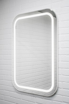 Зеркало Elis 100 white с подсветкой Sansa (SEe1045Z) в Кунгуре - kungur.ok-mebel.com | фото 3