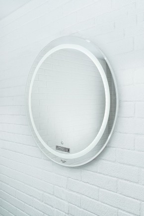 Зеркало Gia 75 white с подсветкой Sansa (SGa1044Z) в Кунгуре - kungur.ok-mebel.com | фото 2