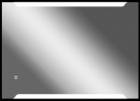 Зеркало Оттава 1000х700 с подсветкой Домино (GL7028Z) в Кунгуре - kungur.ok-mebel.com | фото 2